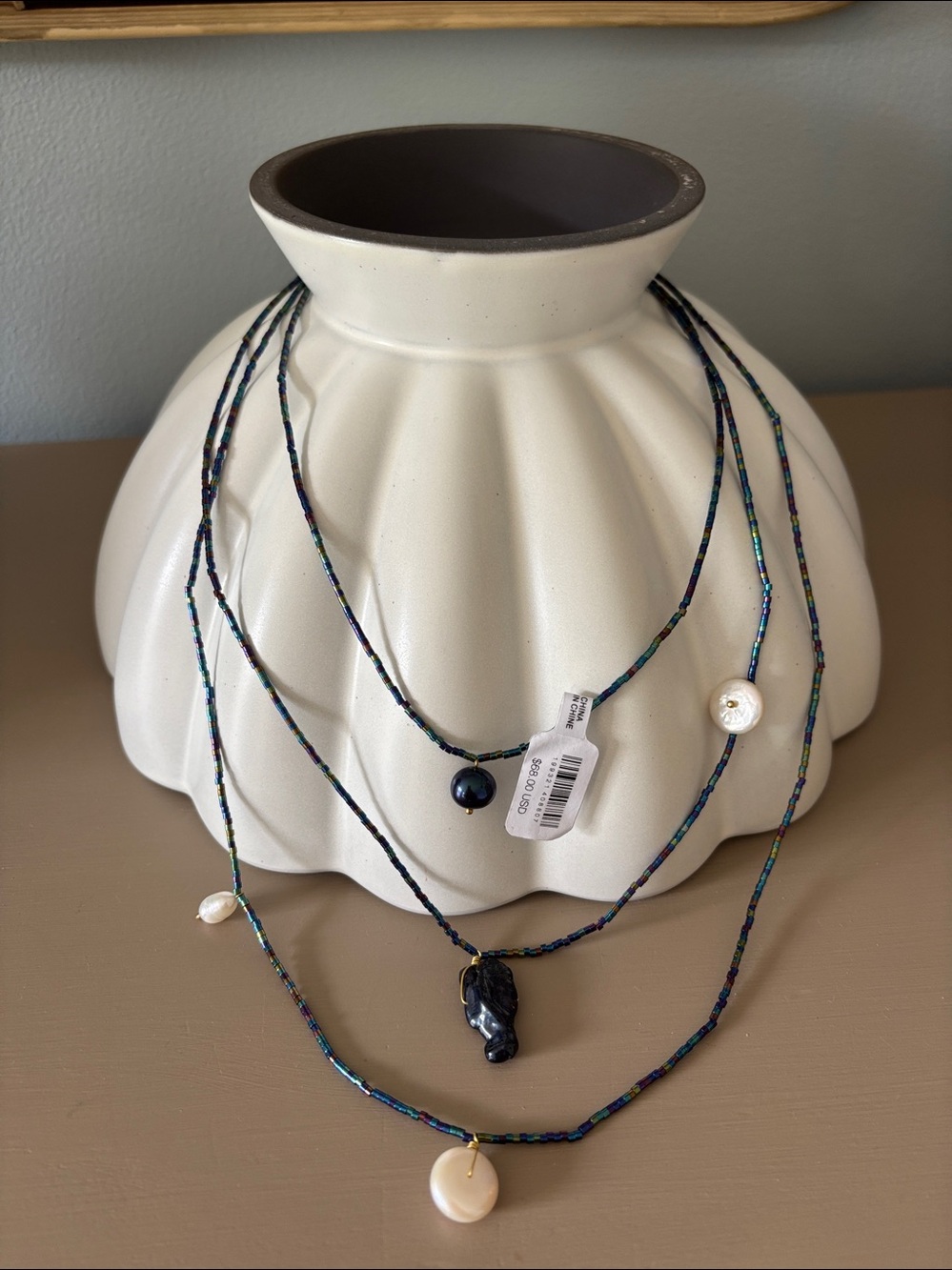 NWT Free People x Ariana OST Celebrate Layered Necklace - Picture 3 of 9